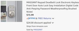 amazon-keypad-door-lock-cart