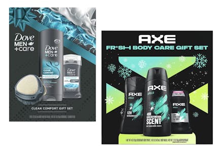 Dove and Axe Gift Sets