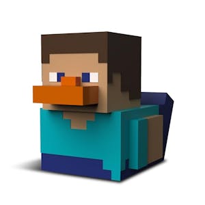 Minecraft Steve Collectible Duck Figure