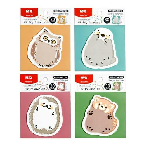 Puffy Animal Sticky Notes