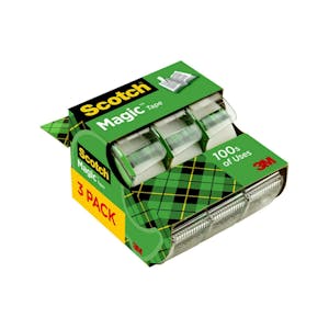 2 Scotch Magic Tape 3-Packs