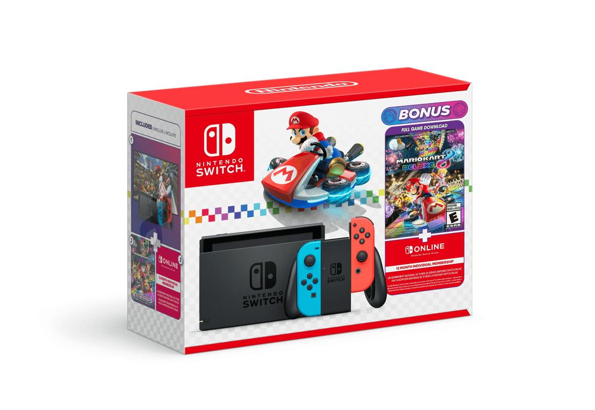 Nintendo Switch Mario Kart 8 Bundle