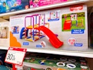 fisher-price jungle gym sitting on a target shelf