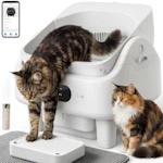 Open Top Self Cleaning Litter Box