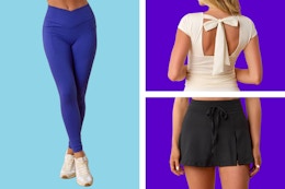 Blogilates Women's Apparel: Leggings, Top & Skort