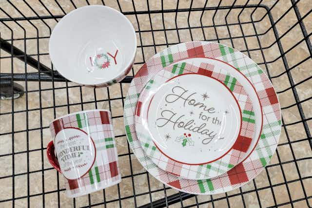 Dollar Tree's Holiday Dinnerware Collection Has Arrived card image