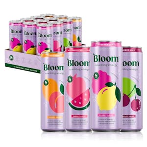 Bloom Nutrition Sparkling Energy Drink 12-Pack