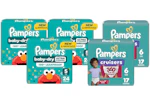 5 Pampers Diaper Packs