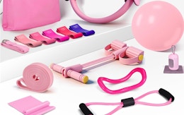 pink pilates equipment
