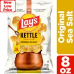 5 Lay's Kettle Cooked Potato Chips Bags