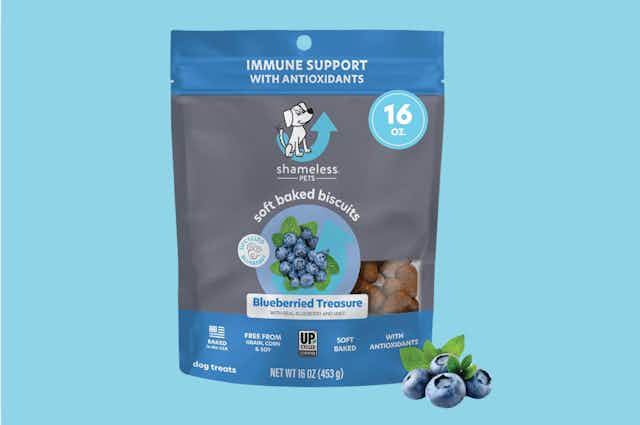Shameless Pets Soft-Baked Dog Treats, as Low as $4.99 on Amazon card image