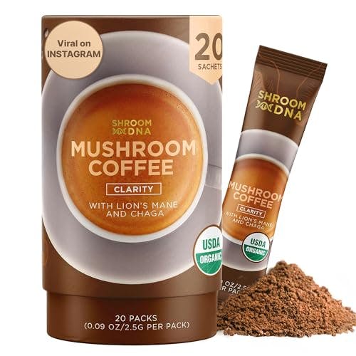 MatchaDNA ShroomDNA Coffee Blend