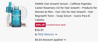 serum Amazon receipt