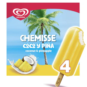 2 Holanda Chemisse Frozen Dessert Bars