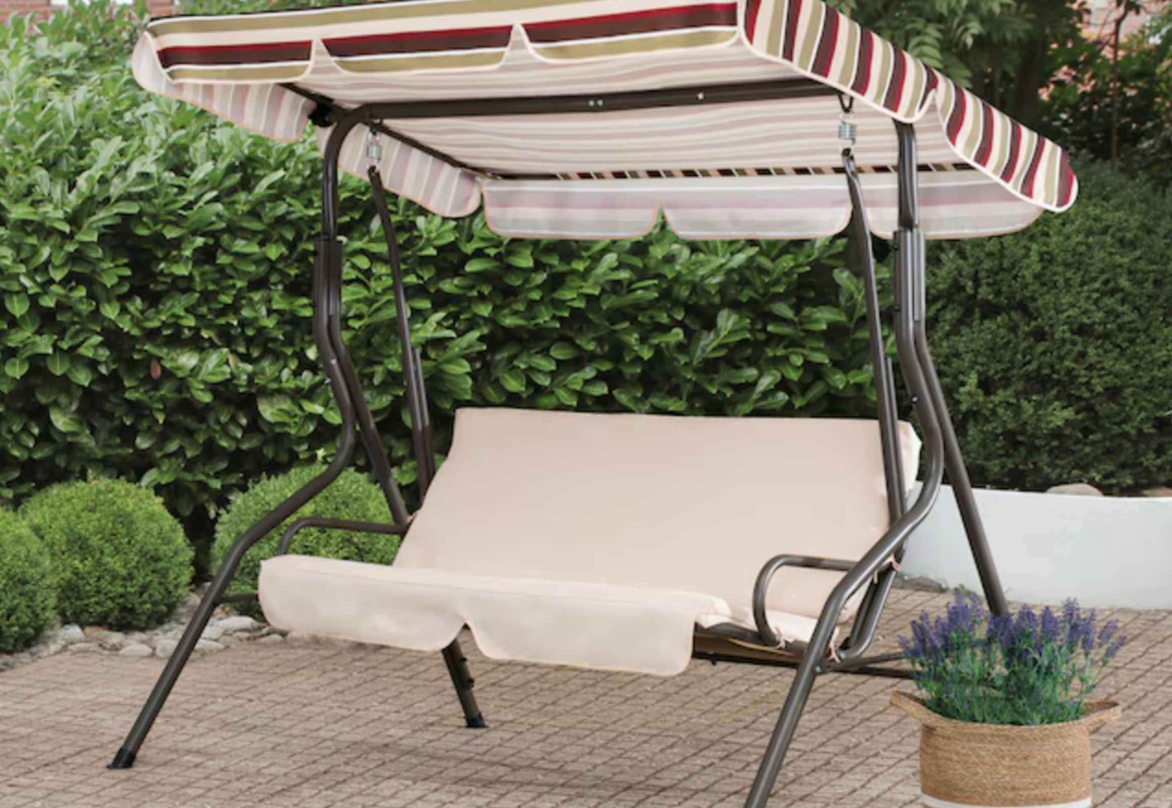 Loveseat Swing With Tilting Canopy, Only $67 at Lowe’s