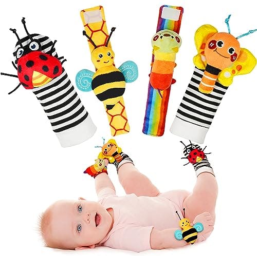 Baby Wrist Rattle & Foot Finder Set