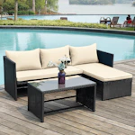 Patio Conversation Sofa Seating Group