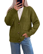 Women's Chunky Cropped Cardigan