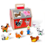 Melissa & Doug Take-Along Toy Barn