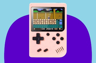 a retro game device