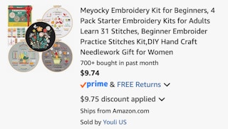 Amazon Embroidery Kit 2026