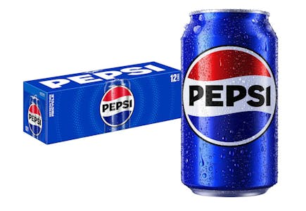 3 Pepsi Soda 12-Packs