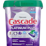 2 Cascade Dishwasher Detergents