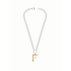 No Boundaries Initial Necklace