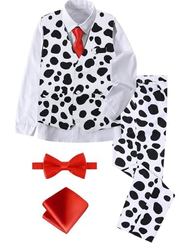 Kids' Dalmatian Print Suit Set