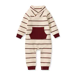 Burt's Bees Baby Shawl Collar Jumpsuit