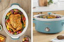 blue crock-pot