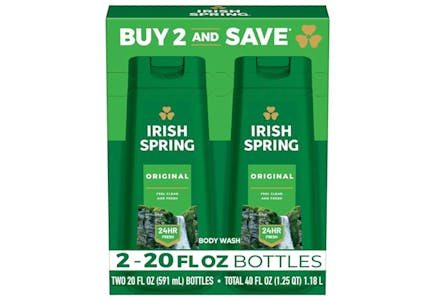 Irish Spring Body Wash 2-Pack