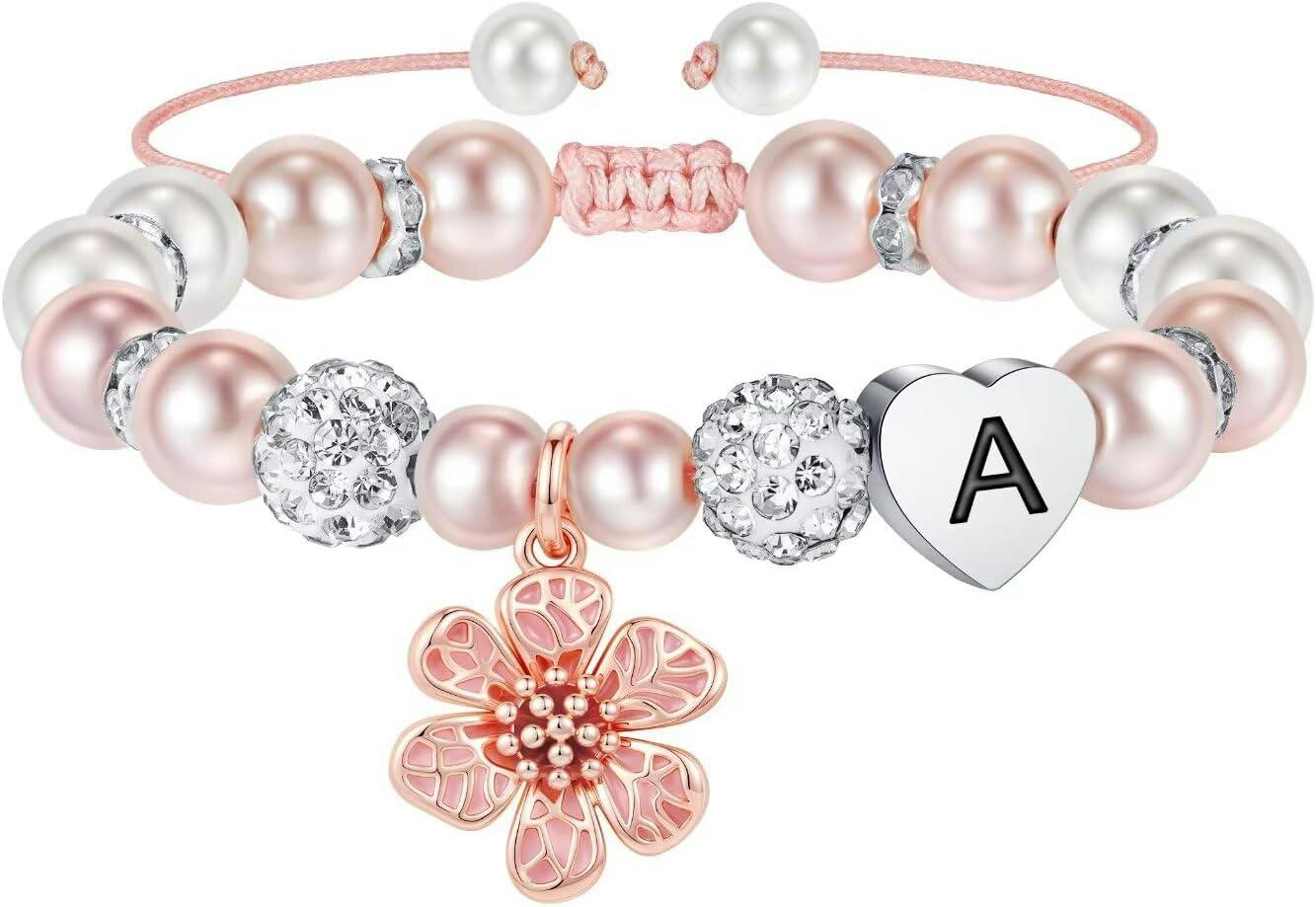 Flower Charm Bracelet