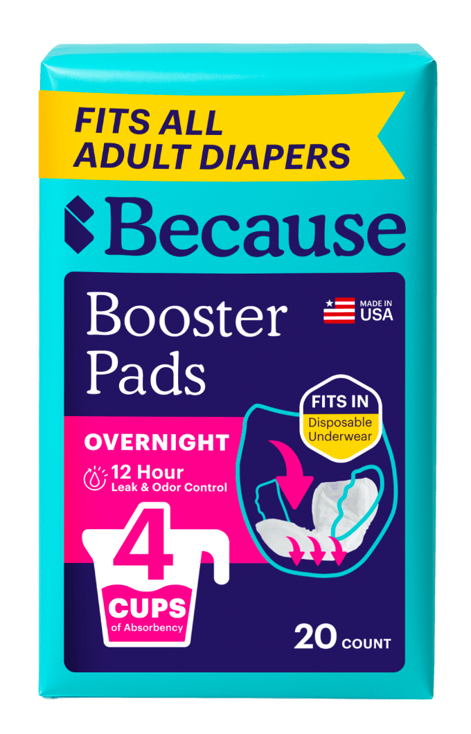 Because Incontinence Booster Pads