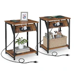 Vasagle End Table Set