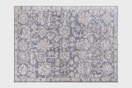 Stock image of the Eleni Dusty Blue Traditional Livabliss area rug