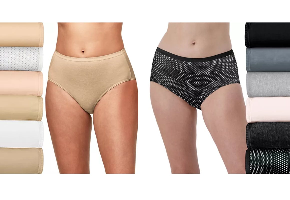 Hanes Breathable Briefs 6-Pack