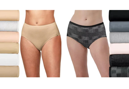 Hanes Breathable Briefs 6-Pack
