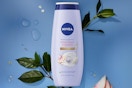 B082QB23YG Nivea Body Wash White Peach and Jasmine Enriched with Provitamin B5 and Vitamin E, 20 Fl Oz