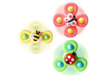 Suction Cup Spinner Toys