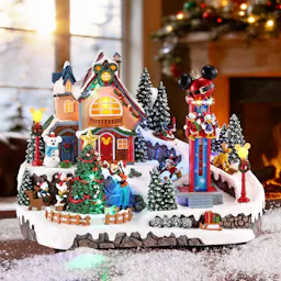Disney Animated Holiday Village