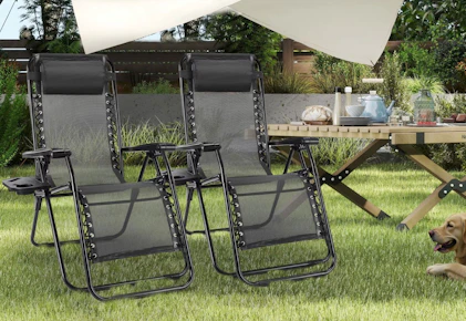 Zero Gravity Recliner Chair 2-Pack
