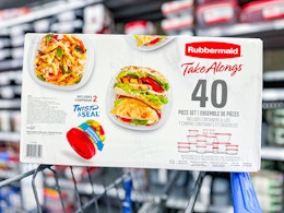 rubbermaid takealongs on walmart cart