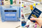 neutrogena wipes and cremo bar soap in collage