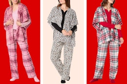 Liz Claiborne Women's 4-Piece Pajama Set, Just $16 at JCPenney (Reg. $64) card image