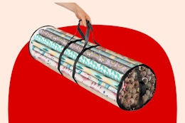 Wrapping Paper Storage Bag