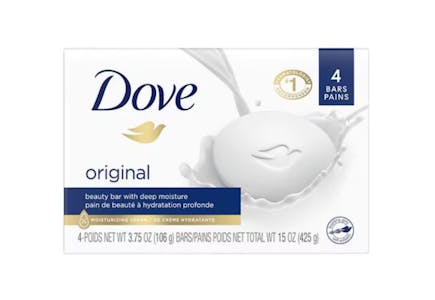 2 Dove Bar Soap Packs