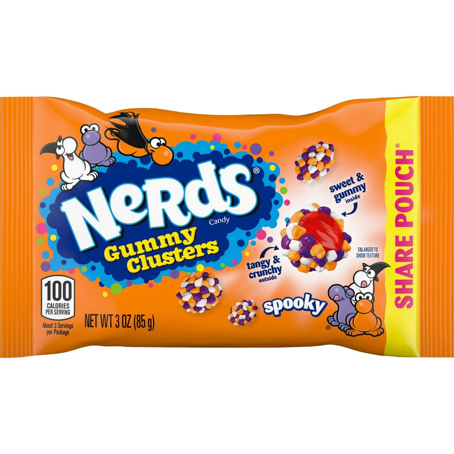 4 Nerds Spooky Gummy Clusters Bags