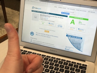 Fakespot A grade