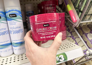 dollar tree b-pure curling cream